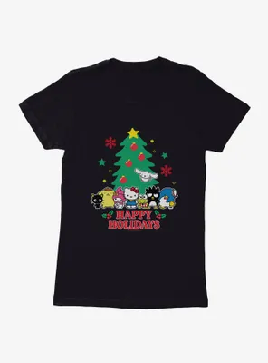 Hello Kitty and Friends Happy Holidays Womens T-Shirt