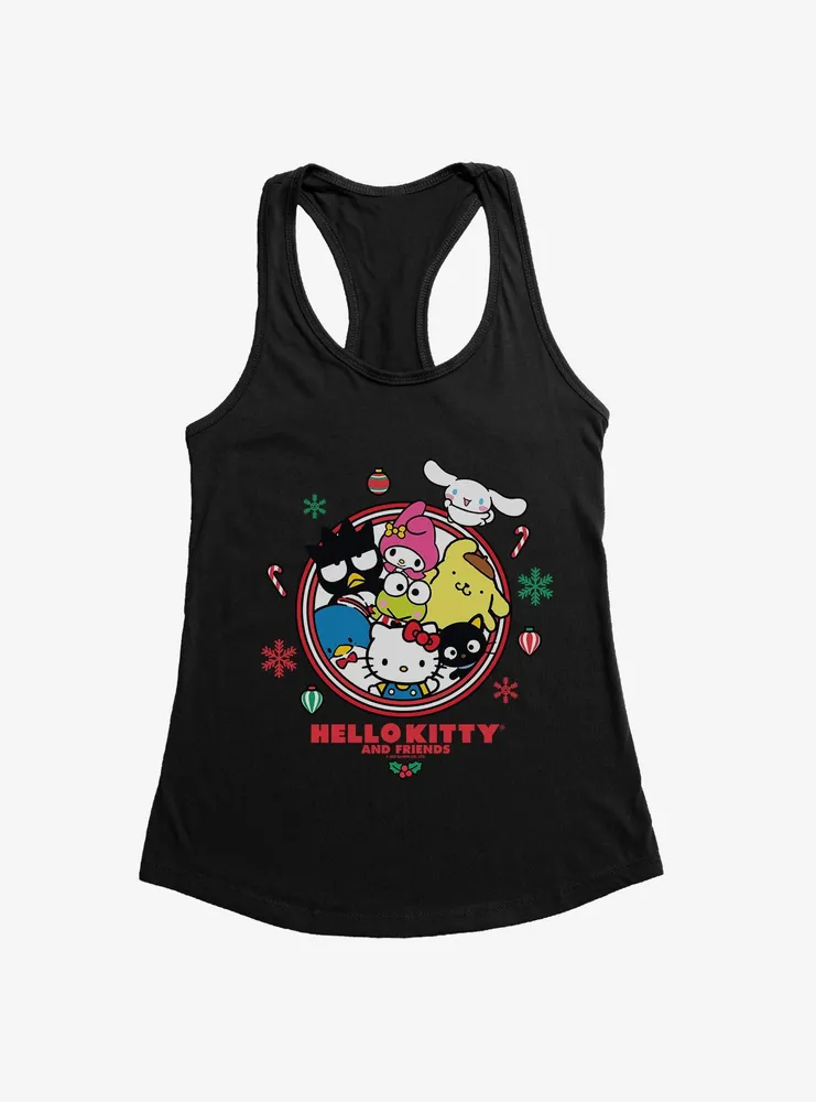 Hello Kitty and Friends Christmas Decorations Womens Tank Top