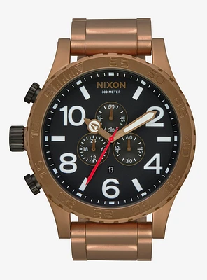Nixon 51-30 Chrono V1 Bronze x Black Watch