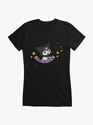 Kuromi Halloween Bats Girls T-Shirt