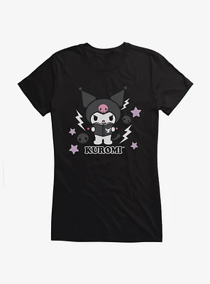 Kuromi Halloween Spells Girls T-Shirt