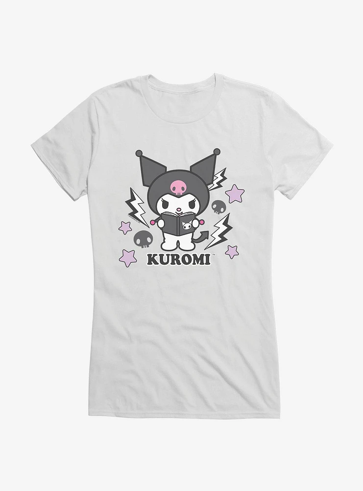 Kuromi Halloween Spells Girls T-Shirt