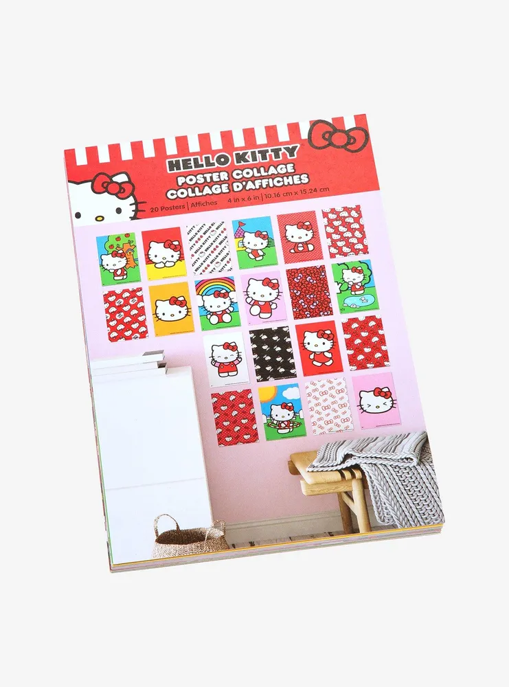 Hot Topic Hello Kitty Poster Collage Set