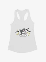 Kuromi Halloween Stars and Bats Girls Tank