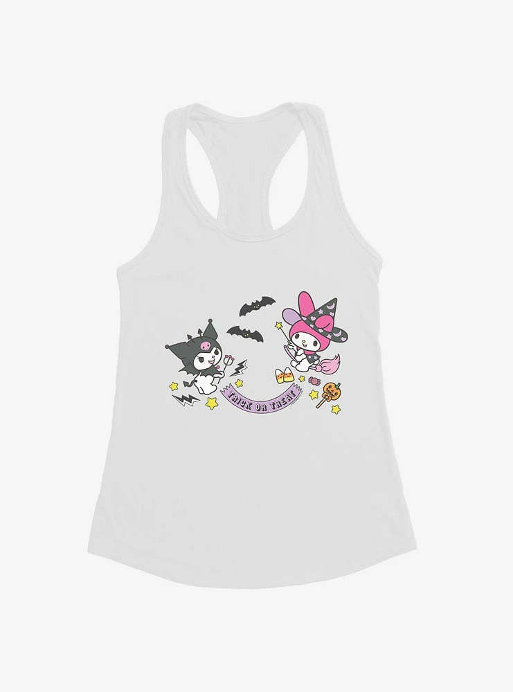 My Melody And Kuromi Halloween All Together Girls Tank