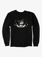 Kuromi Halloween Stars and Bats Sweatshirt