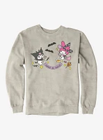 My Melody And Kuromi Halloween All Together Sweatshirt