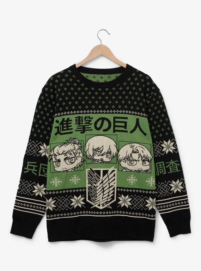 Holiday Sweater Boxlunch One Piece Christmas Sweater Naruto