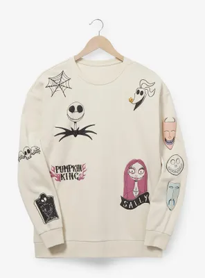 Disney The Nightmare Before Christmas Icons Crewneck - BoxLunch Exclusive