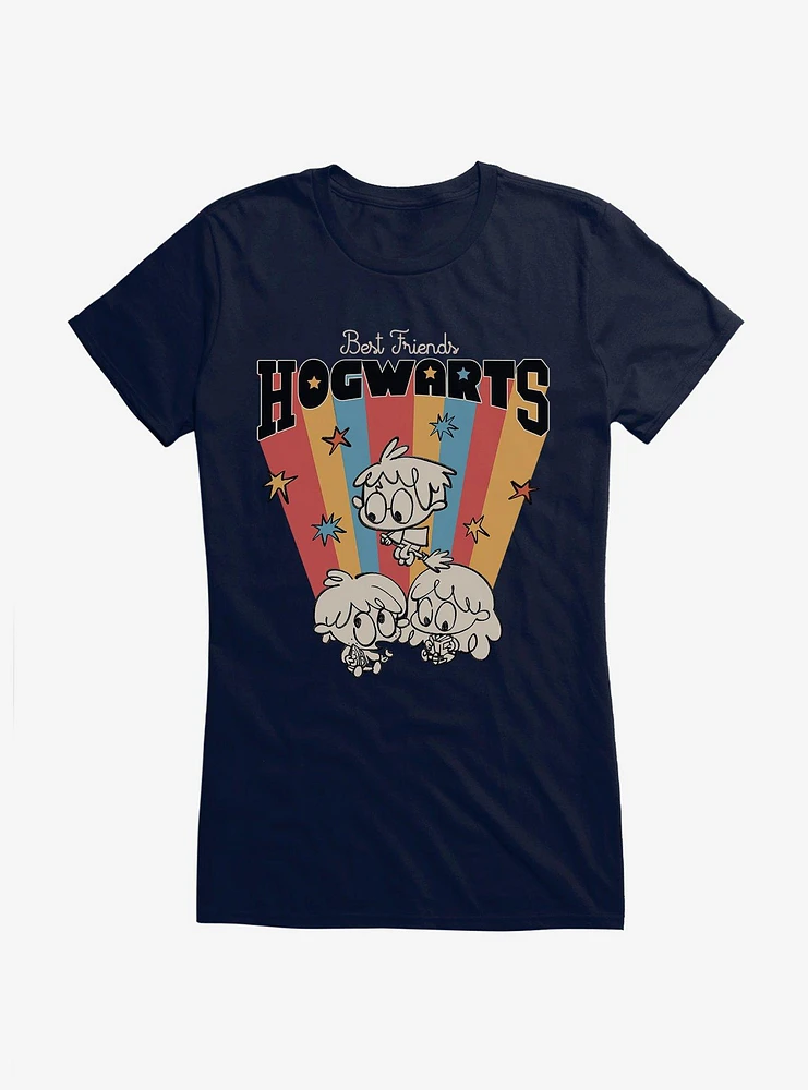 Harry Potter Best Friends Hogwarts Girls T-Shirt