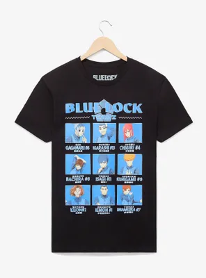 Blue Lock Team Z Player Portraits T-Shirt - BoxLunch Exclusive