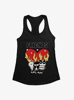 Badtz Maru Friends Heart Girls Tank Top