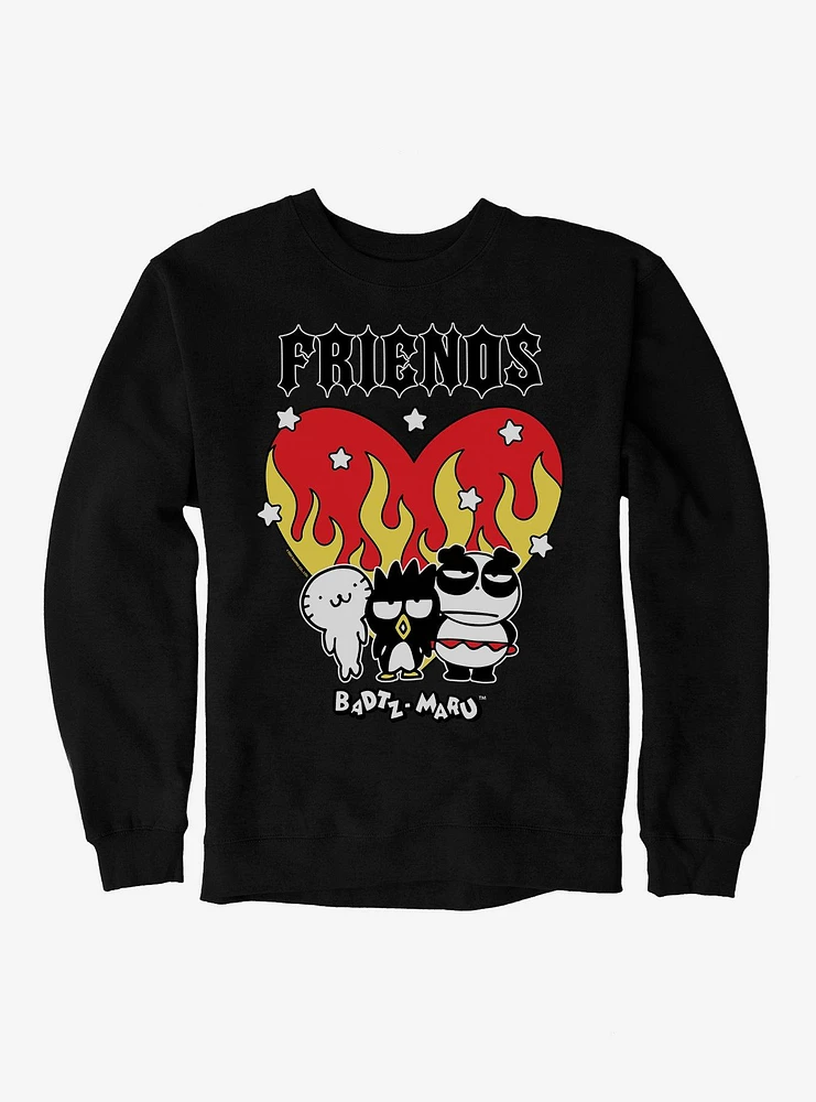 Badtz Maru Friends Heart Sweatshirt