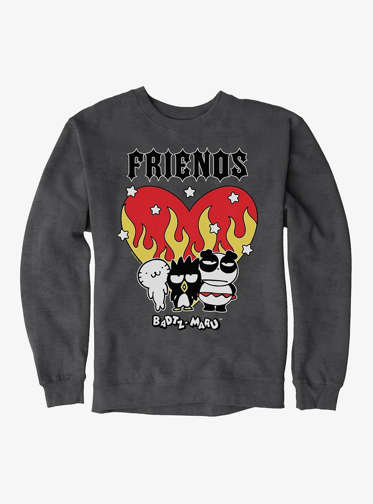 Badtz Maru Friends Heart Sweatshirt