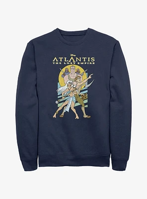 Disney Atlantis: The Lost Empire Protectors Kida and Milo Sweatshirt