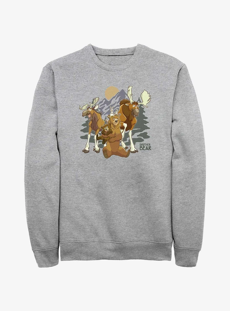 Disney Brother Bear Rutt and Tuke Moose Brothers Sweatshirt