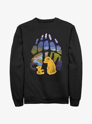 Disney Brother Bear Pawprint Sweatshirt
