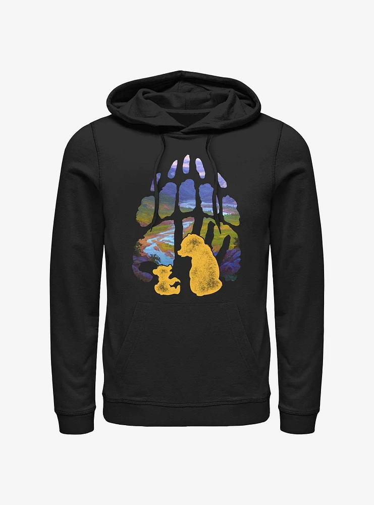 Disney Brother Bear Pawprint Hoodie