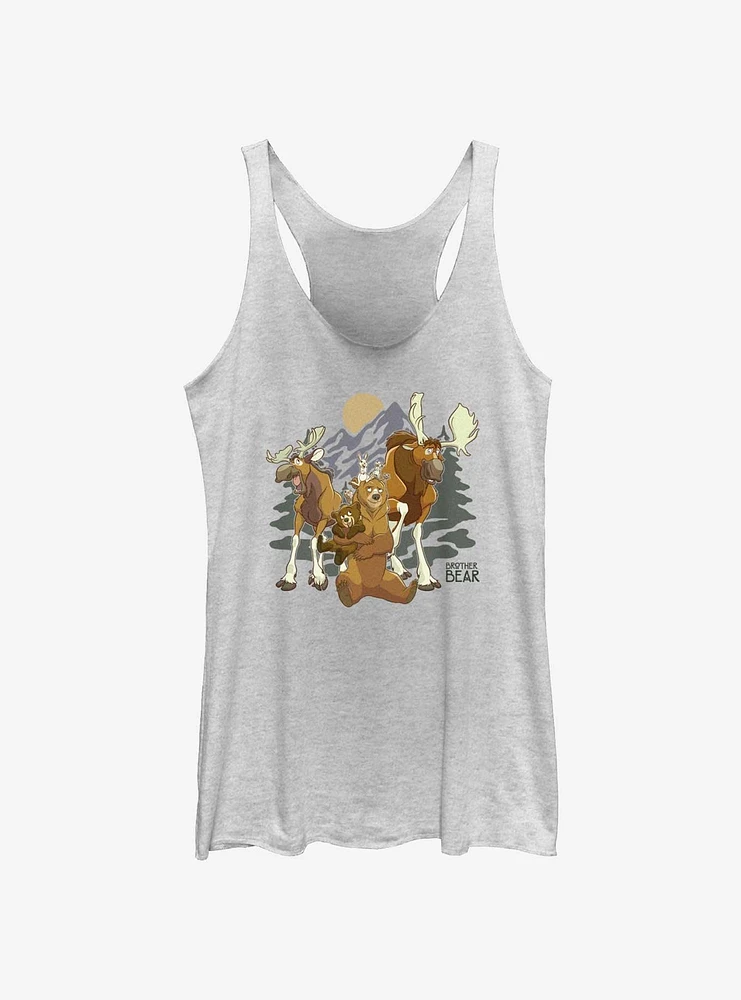 Disney Brother Bear Rutt and Tuke Moose Brothers Girls Tank