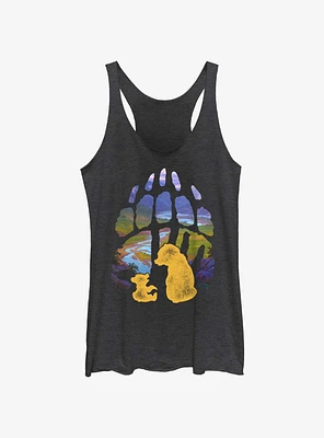 Disney Brother Bear Pawprint Girls Tank