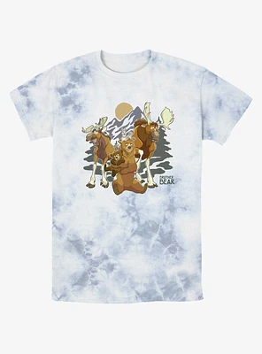 Disney Brother Bear Rutt and Tuke Moose Brothers Tie-Dye T-Shirt