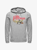 Disney The Rescuers Down Under Bernard and Bianca Flyby Hoodie