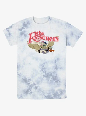 Disney The Rescuers Down Under Bernard and Bianca Flyby Tie-Dye T-Shirt