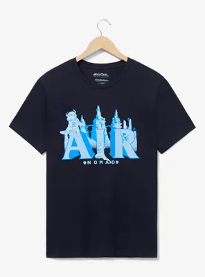Avatar: The Last Airbender Air Nomad Tonal Portrait T-Shirt - BoxLunch Exclusive