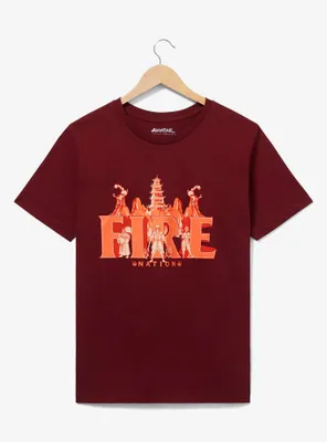 Avatar: The Last Airbender Tonal Fire Nation Portrait T-Shirt - BoxLunch Exclusive