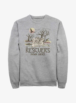 Disney The Rescuers Down Under Destination Rescue Sweatshirt
