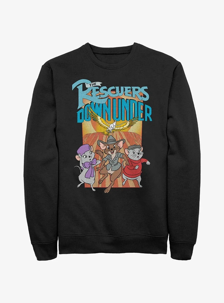 Disney the Rescuers Down Under Flight of Marahute Sweatshirt