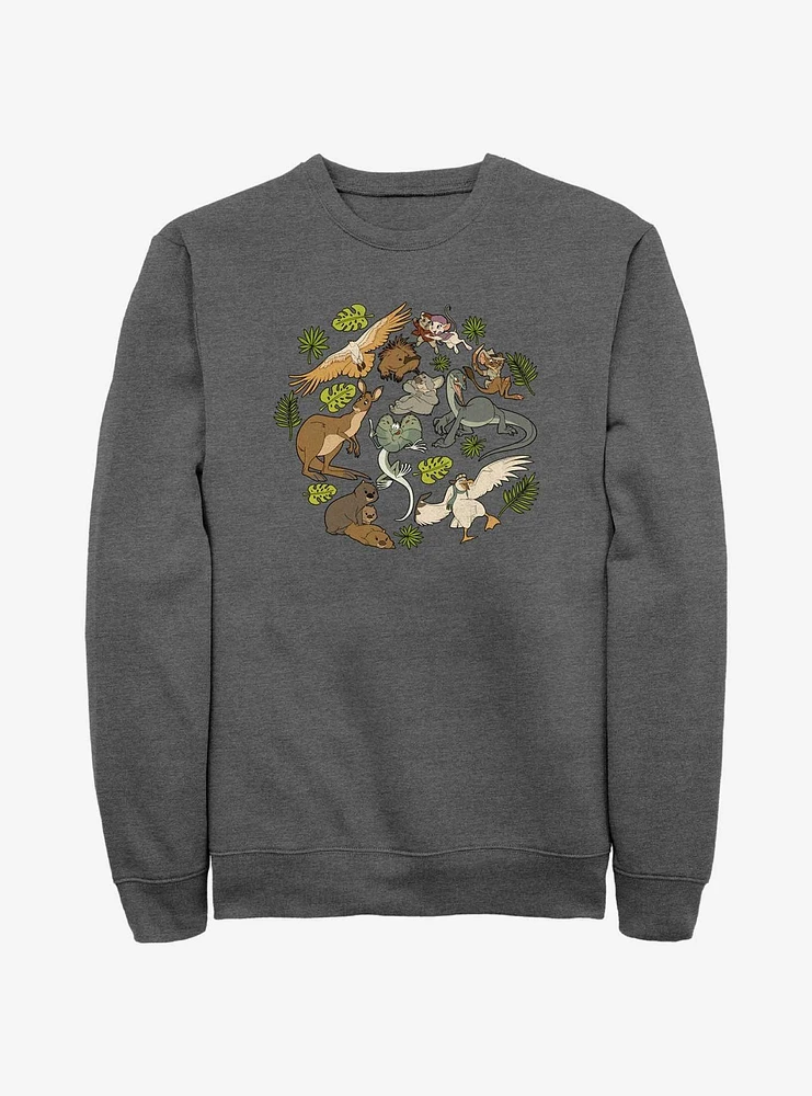 Disney The Rescuers Down Under Wildlife Sweatshirt