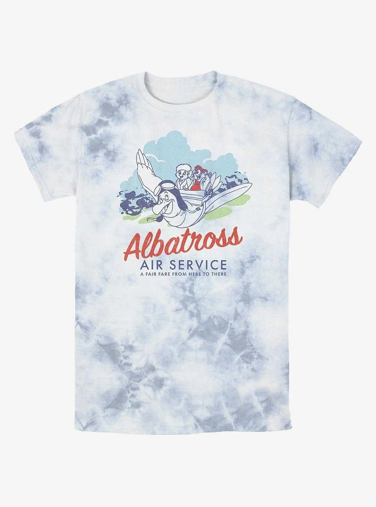 Disney The Rescuers Down Under Albatross Air Service Tie-Dye T-Shirt