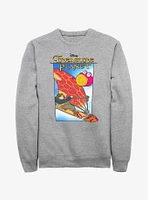 Disney Treasure Planet Jim Hawkins Solar Surfer Poster Sweatshirt Hot Topic Web Exclusive