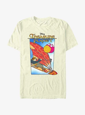 Disney Treasure Planet Jim Hawkins Solar Surfer Poster T-Shirt Hot Topic Web Exclusive