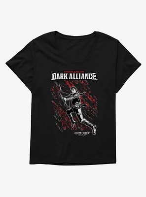 Dungeons & Dragons Dark Alliance Catti-Brie Girls T-Shirt Plus