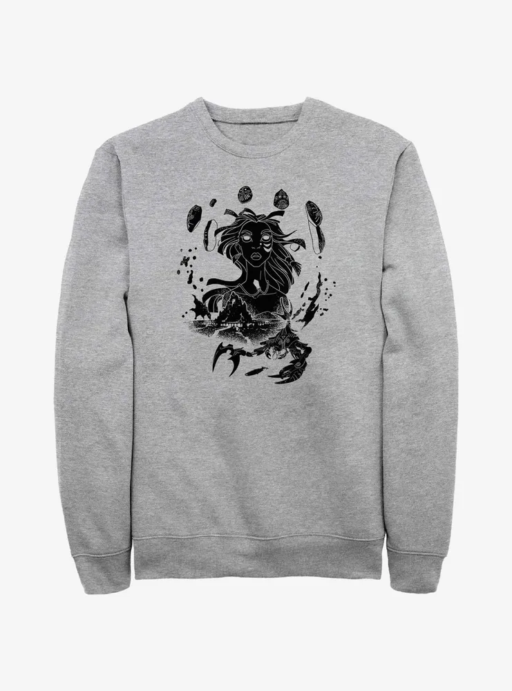 Disney Atlantis: The Lost Empire Kida Heart of Atlantis Sweatshirt