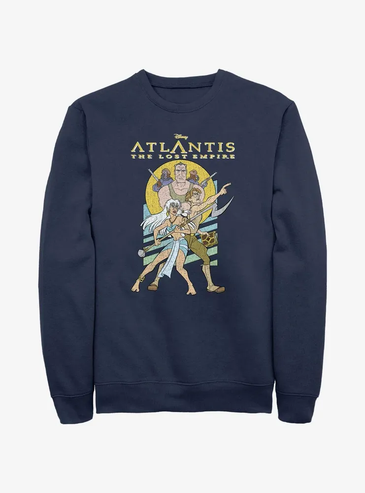 Disney Atlantis: The Lost Empire Protectors Kida and Milo Sweatshirt