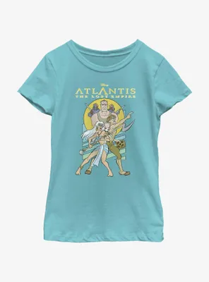 Disney Atlantis: The Lost Empire Protectors Kida and Milo Youth Girls T-Shirt