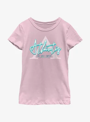 Disney Atlantis: The Lost Empire Symbol Logo Youth Girls T-Shirt
