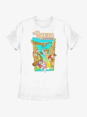 Disney The Rescuers Down Under Adventure Poster Womens T-Shirt