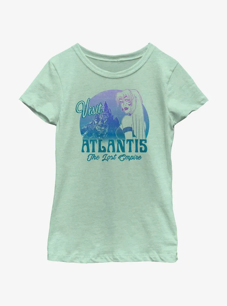 Disney Atlantis: The Lost Empire Visit Atlantis Youth Girls T-Shirt