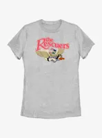 Disney The Rescuers Down Under Bernard and Bianca Flyby Womens T-Shirt