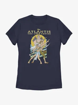 Disney Atlantis: The Lost Empire Protectors Kida and Milo Womens T-Shirt