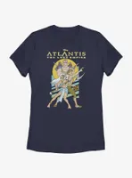 Disney Atlantis: The Lost Empire Protectors Kida and Milo Womens T-Shirt