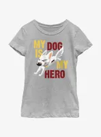 Disney Bolt My Dog Is Hero Youth Girls T-Shirt