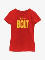 Disney Bolt Logo Youth Girls T-Shirt
