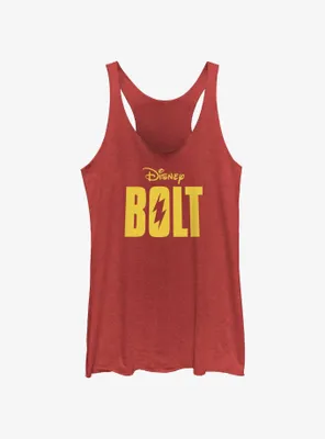 Disney Bolt Logo Womens Tank Top