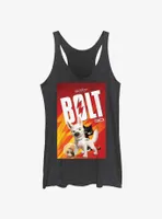 Disney Bolt Movie Poster Womens Tank Top