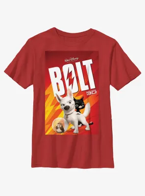 Disney Bolt Movie Poster Youth T-Shirt